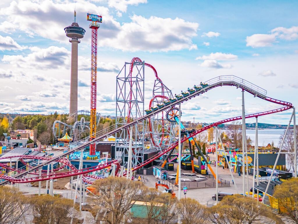 Särkänniemen uusi perhevuoristorata Konect.